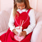 BER1239 - Occasions Beary Loved Heart Shaped Cocktail Napkins